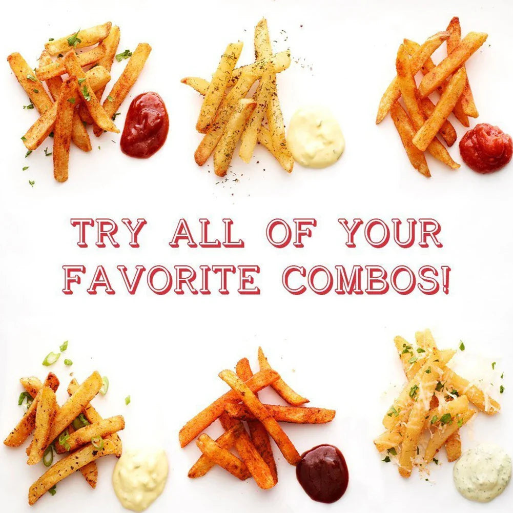 Fries Shelf Holder Assorted Sauce Chips Dip Snack Cone Stand Plastic Dip Cup Two Cup-mouth Tableware Tray Container Kitchen Tool