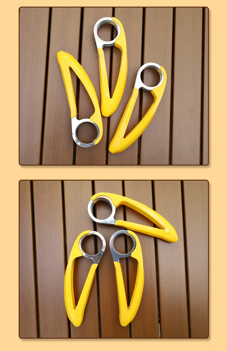 Stainless Steel Banana Slicer Banana Fruit Slicer Ham Sausage Cutting Fruit Knife Banana Cutting Tool